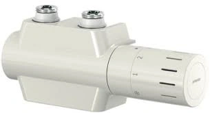 Комплект Design (белый) для нижнего подключения радиаторов Simplex