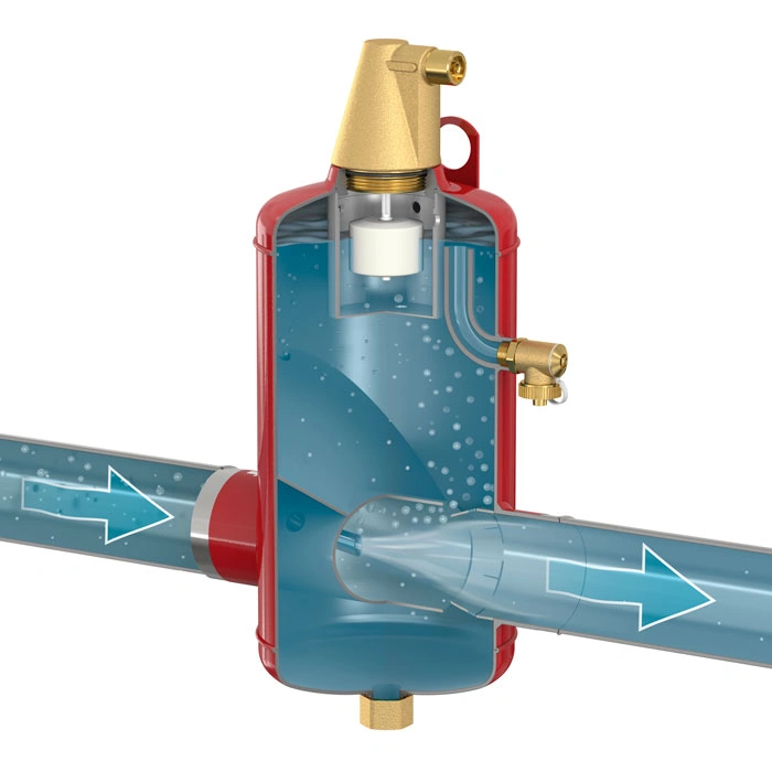 Сепаратор воздуха Flamcovent 100 F 25 л. DN 100 сталь, фланец Flamco