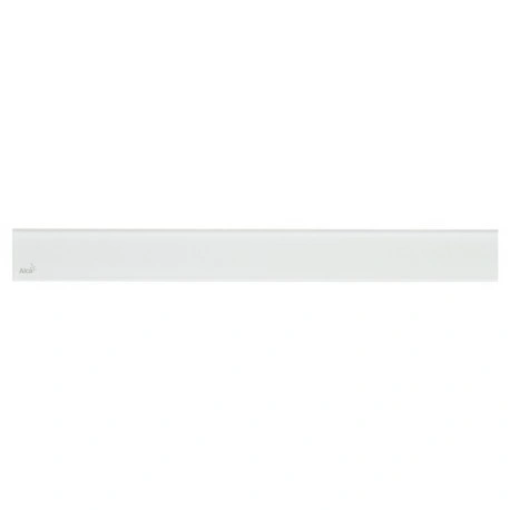 Решетка для водоотводящего желоба GLASS 750 (Стекло белое), ALCA PLAST