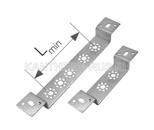 Плитка монтажная с выступом двойная L=50 KAN-therm