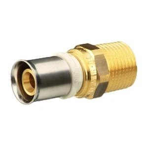 Муфта 20-1/2" НР alpex-duo XS, латунь Frankische