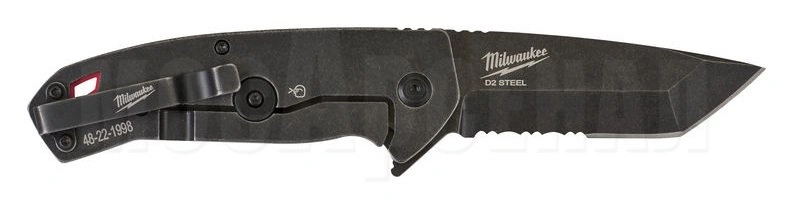 Нож складной с серейтером HARDLINE (D2 сталь), Milwaukee