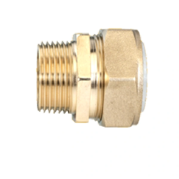 Соединение (муфта) SM 15х1/2"НР с мет. кольцом STACORT