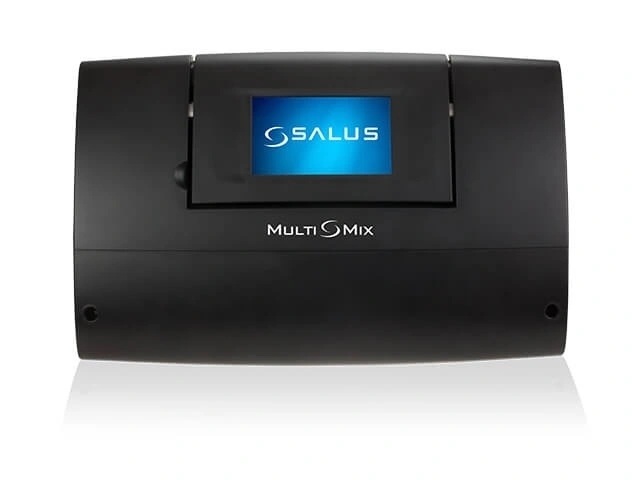 Погодозависимый контроллер MULTI-MIX для управления температурой носителя в контурах отопления (до 3-х), подготовки ГВС, солнечного коллектора, циркуляции ГВС и др.