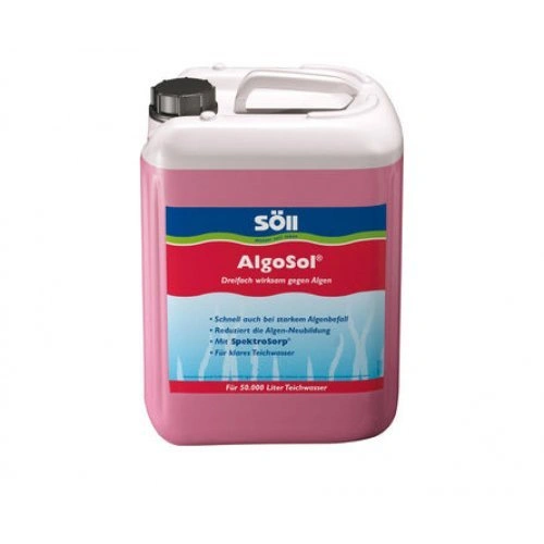 Средство против водорослей для пруда Algo Sol Forte  0.5 л усиленное действие 