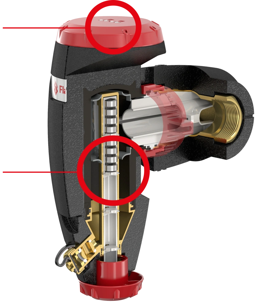 Сепаратор шлама XStream Clean 3/4" F ВР Flamco