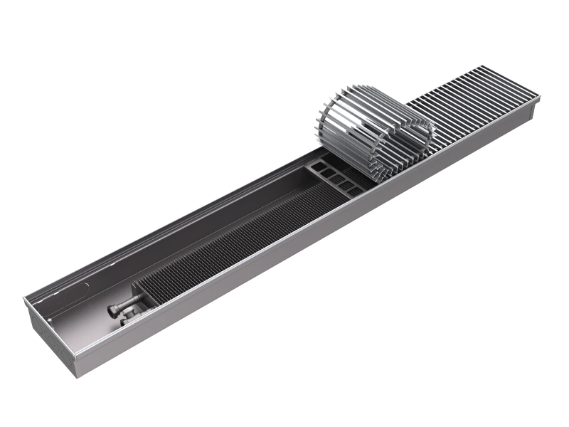 Конвектор БРИЗ 200x80x2200 1то Конц прав (5 Nova 12 втулки черные)
