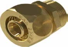 Соединитель свинчиваемый 16х1/2 НР латунный KAN-therm ULTRALINE