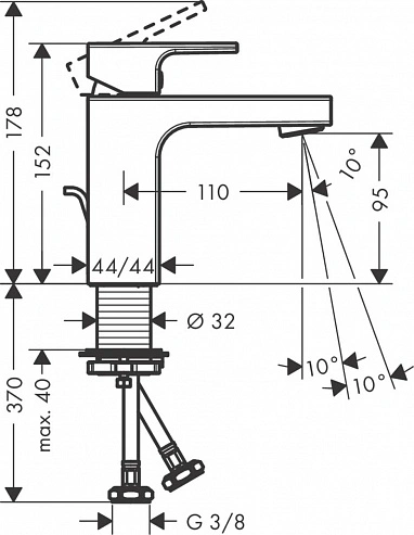 4059625325452_Vernis Shape_hansgrohe_405350