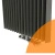 Дизайн-радиатор Jaga Iguana Aplano H180 L030. Цвет 001 (темно-серый металлик)
