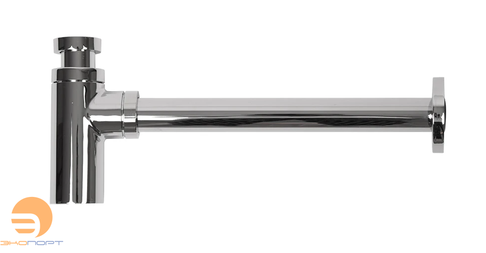 Сифон латунный 11/4 отвод 300 мм Хром Arrowhead